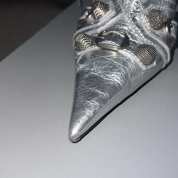 Balenciaga Cagole Boots 90 Metallic size 41 - Picture 3 of 7